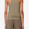 Thea Striped Cotton and Linen T-Shirt Thea Striped Cotton and Linen T-Shirt