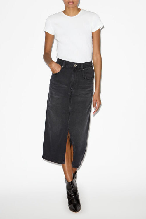 Tilauria Fine Denim Midi Skirt Tilauria Fine Denim Midi Skirt