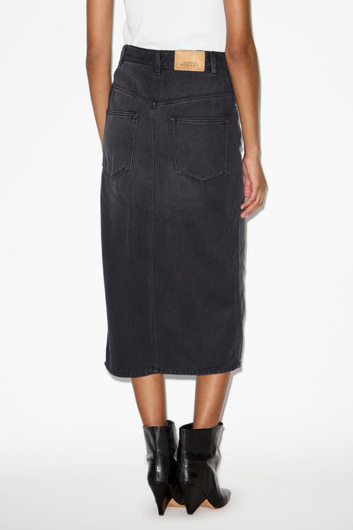 Tilauria Fine Denim Midi Skirt Tilauria Fine Denim Midi Skirt