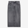Tilauria Midi Skirt in Fine Denim Tilauria Midi Skirt in Fine Denim