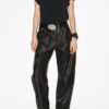 Tullya Plain-Colored Pleated Top Tullya Plain-Colored Pleated Top