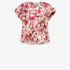 Tullya Silk Rose Print Top Tullya Silk Rose Print Top
