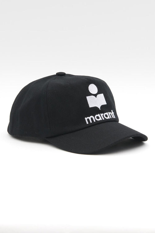 Tyron Embroidered Cotton Cap with Logo Tyron Embroidered Cotton Cap with Logo