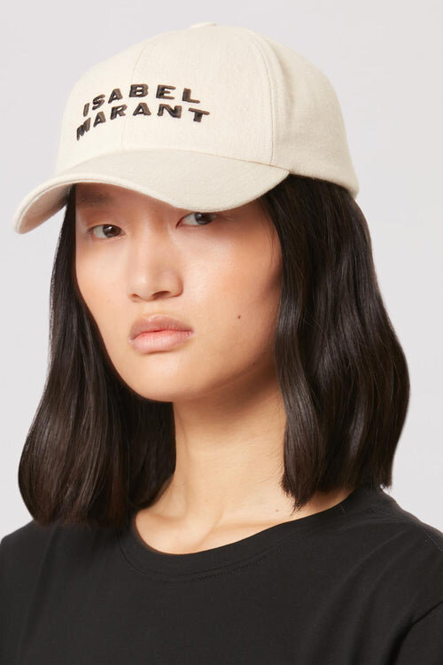 Tyron Embroidered Cotton Cap with Logo Tyron Embroidered Cotton Cap with Logo