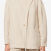 Uadie Short Textured Cotton Coat Uadie Short Textured Cotton Coat