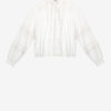 Valda Openwork Cotton Voile Shirt Valda Openwork Cotton Voile Shirt