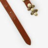 Valdez Leather Belt with a Jewel Buckle Valdez Leather Belt with a Jewel Buckle