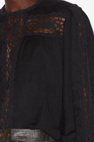 Valmira Cotton and Linen Blend Blouse Valmira Cotton and Linen Blend Blouse