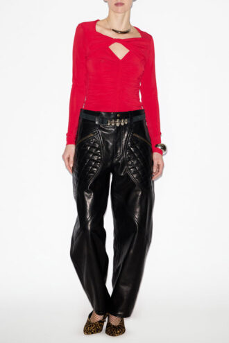 Vandalia Top in Gathered Jersey Vandalia Top in Gathered Jersey