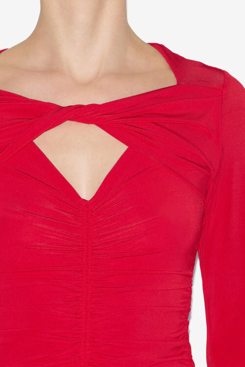 Vandalia Top in Gathered Jersey Vandalia Top in Gathered Jersey