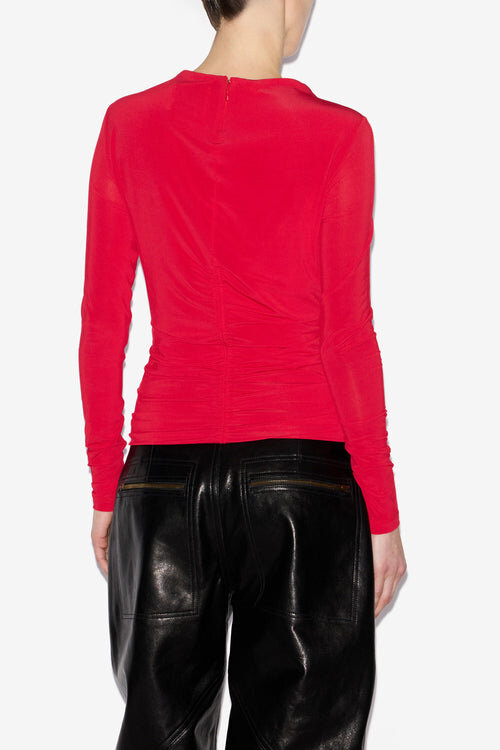 Vandalia Top in Gathered Jersey Vandalia Top in Gathered Jersey