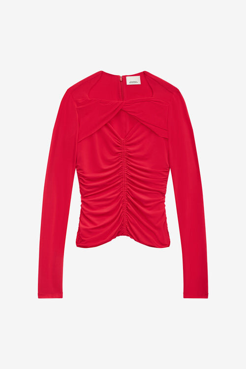 Vandalia Top in Gathered Jersey Vandalia Top in Gathered Jersey
