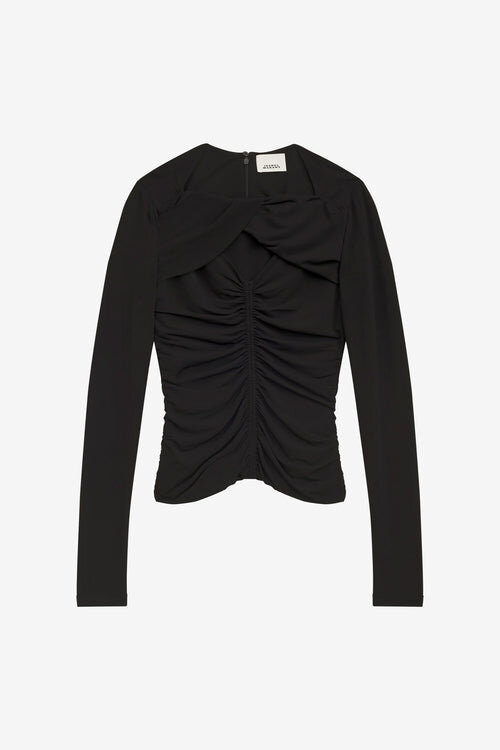 Vandalia Top in Gathered Jersey Vandalia Top in Gathered Jersey