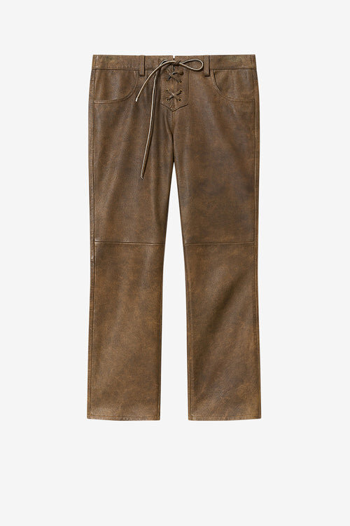 Vanel Shiny Lambskin Leather Pants Vanel Shiny Lambskin Leather Pants