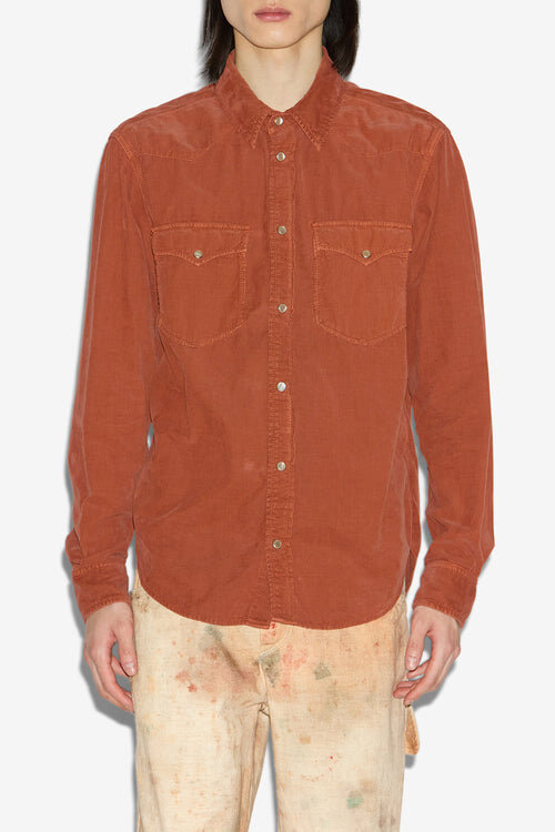 Vasco Western Corduroy Shirt Vasco Western Corduroy Shirt