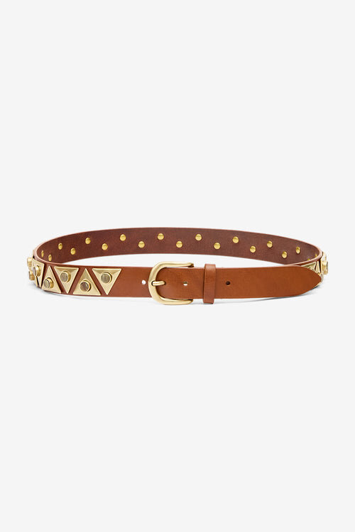 Veliana Embellished Leather Belt Veliana Embellished Leather Belt