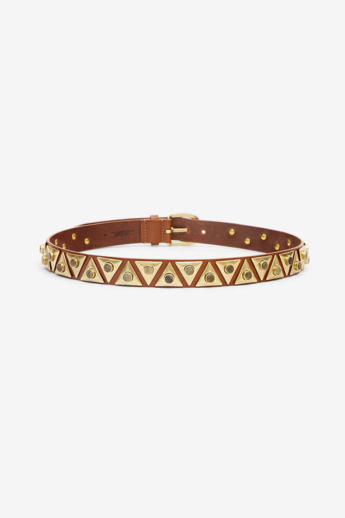 Veliana Embellished Leather Belt Veliana Embellished Leather Belt