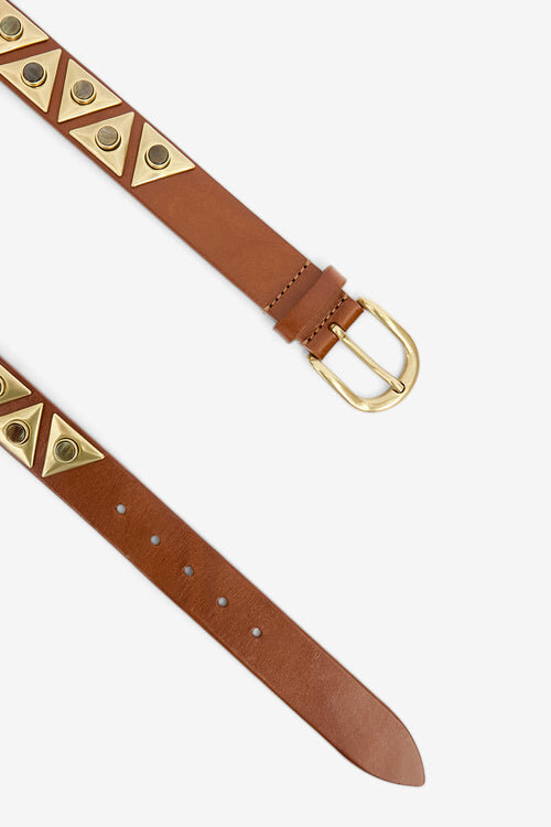 Veliana Embellished Leather Belt Veliana Embellished Leather Belt