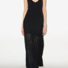 Velma Long Pleated Knit Dress Velma Long Pleated Knit Dress