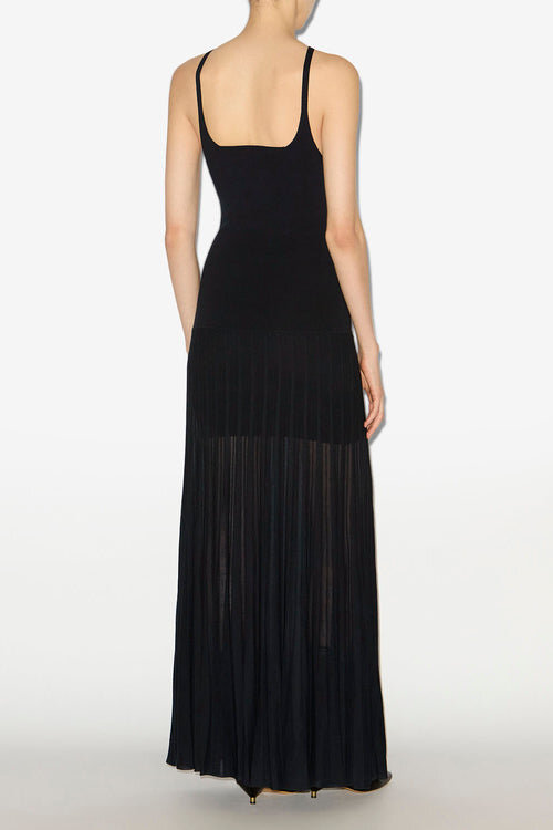 Velma Long Pleated Knit Dress Velma Long Pleated Knit Dress