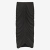 Vicky Midi Skirt in Gathered Jersey