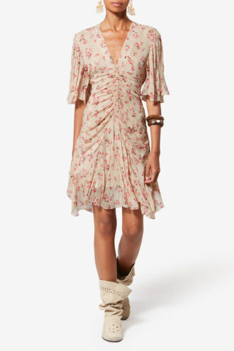 Vivienne Short Printed Muslin Dress Vivienne Short Printed Muslin Dress