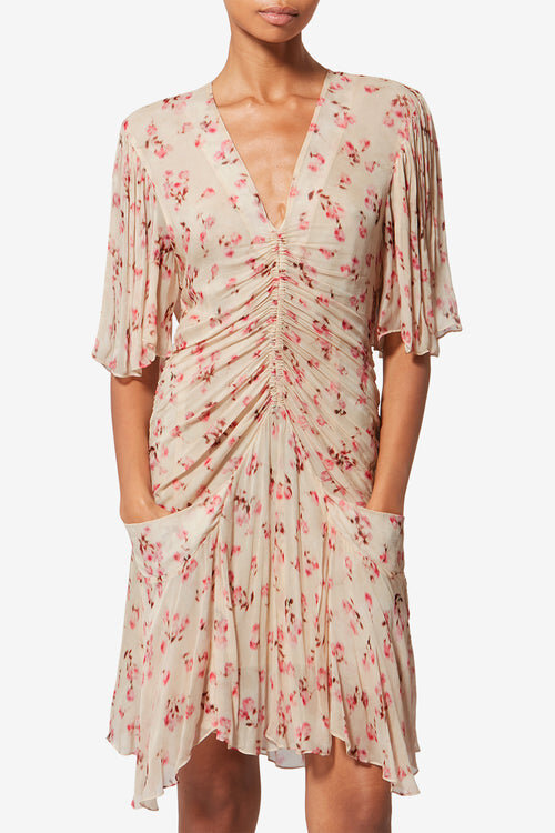 Vivienne Short Printed Muslin Dress Vivienne Short Printed Muslin Dress