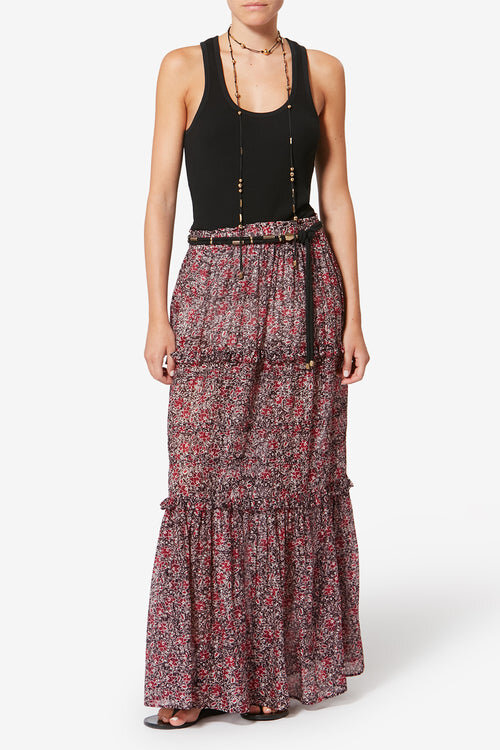 Volomia Frilly Organic Cotton Voile Skirt Volomia Frilly Organic Cotton Voile Skirt