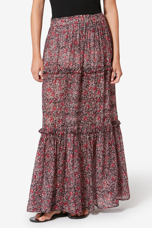 Volomia Frilly Organic Cotton Voile Skirt Volomia Frilly Organic Cotton Voile Skirt