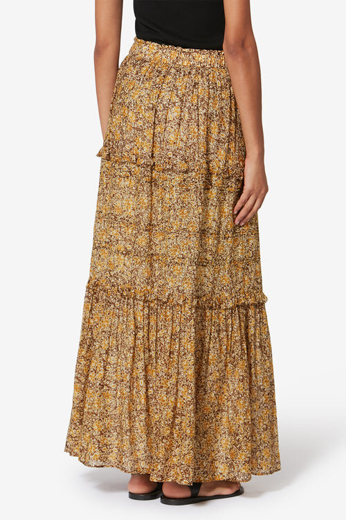 Volomia Frilly Organic Cotton Voile Skirt Volomia Frilly Organic Cotton Voile Skirt