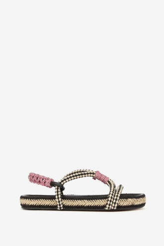 Waltee Flat Rope Sandals