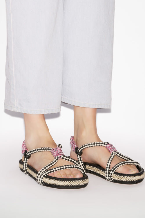 Waltee Flat Rope Sandals Waltee Flat Rope Sandals