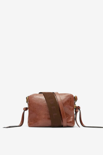 Wardy Camera Shiny Leather Bag