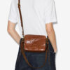 Wardy Camera Shiny Leather Bag Wardy Camera Shiny Leather Bag