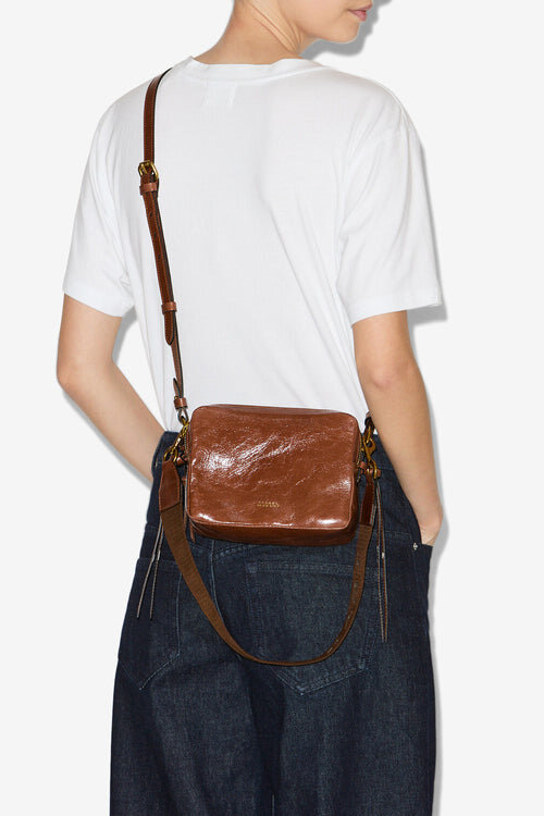 Wardy Camera Shiny Leather Bag Wardy Camera Shiny Leather Bag