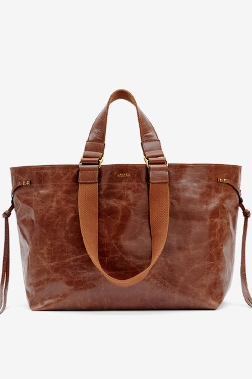 Wardy Shiny Leather Tote Bag Wardy Shiny Leather Tote Bag