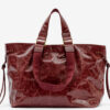 Wardy Shiny Leather Tote Bag Wardy Shiny Leather Tote Bag