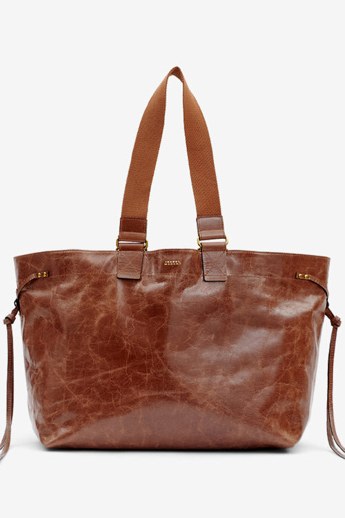 Wardy Shiny Leather Tote Bag Wardy Shiny Leather Tote Bag