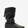 Welky Grained Leather Boots Welky Grained Leather Boots