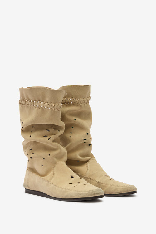 Welky Suede Leather Boots Welky Suede Leather Boots