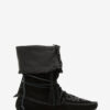 Winki Boots in Braided and Suede Leather Winki Boots in Braided and Suede Leather