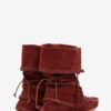 Winki Boots in Braided and Suede Leather Winki Boots in Braided and Suede Leather