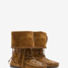 Winki Boots in Braided and Suede Leather Winki Boots in Braided and Suede Leather