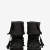 Winki Boots in Braided and Suede Leather Winki Boots in Braided and Suede Leather