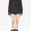 Winki Boots in Braided and Suede Leather Winki Boots in Braided and Suede Leather