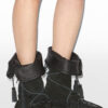 Winki Boots in Braided and Suede Leather Winki Boots in Braided and Suede Leather