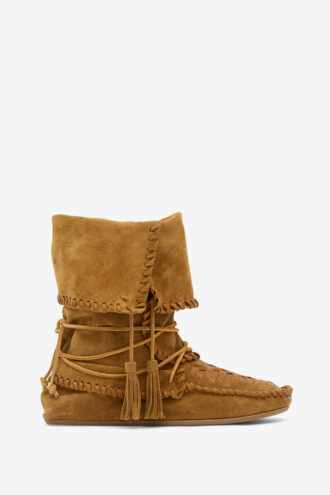 Winki Braided Leather Boots Winki Braided Leather Boots