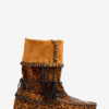 Winki Woven Suede Leather Boots Winki Woven Suede Leather Boots