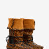Winki Woven Suede Leather Boots Winki Woven Suede Leather Boots