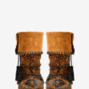 Winki Woven Suede Leather Boots Winki Woven Suede Leather Boots